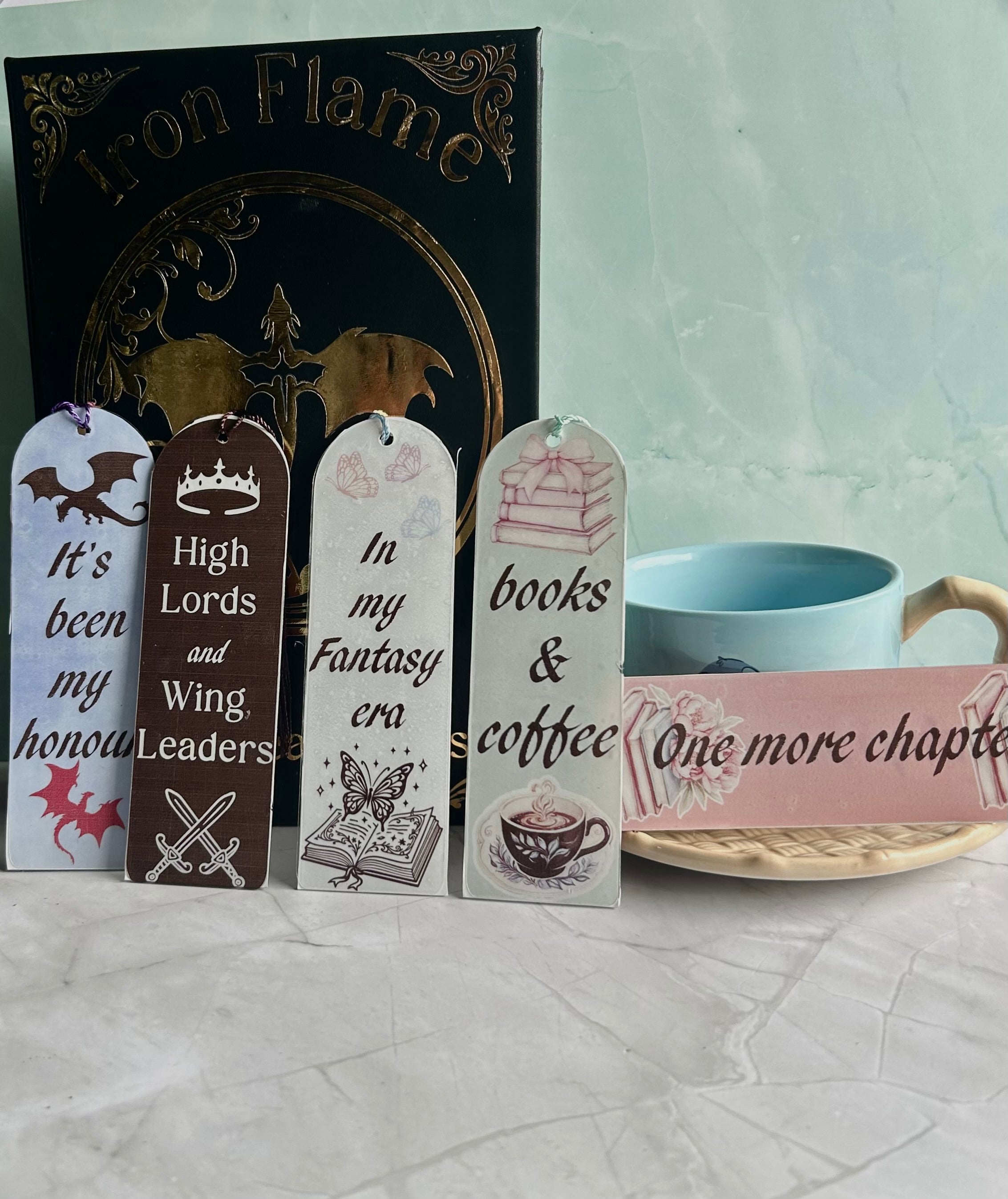 acrylic round bookmarks