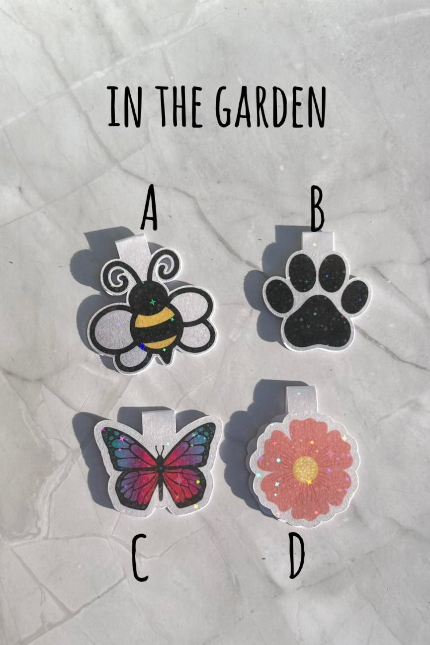 graphic magnetic bookmark